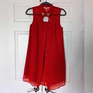 NWT, RACHEL Rachel Roy, Red Dress, Size 0